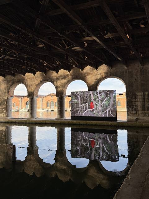 Venice Biennale, Arsenale, Outdoor Water Installation