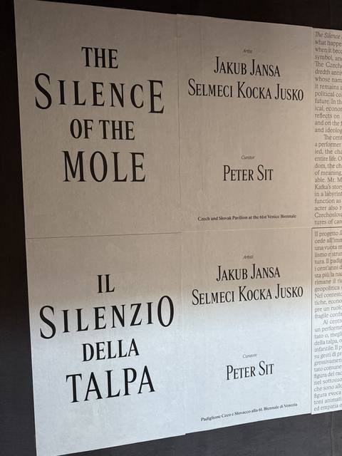 Venice Biennale, Giardini, Czech & Slovak Pavilion
